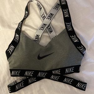 Nike strappy sports bra
